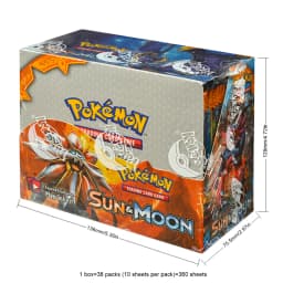 10 Pack Pokemon Cards 151 Team up Sun & Moon Thunder English Trading Card Game Evolutions Booster Collectible Kids Toys Gifts