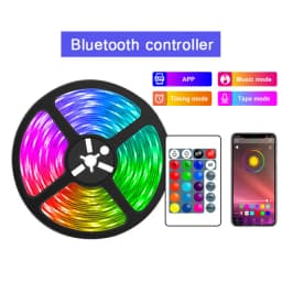 5V LED Strip Lights 1m-30m RGB Led Light Dimmable Color Change Flexible Strip Tape Luces Led Lamp for Room Decor TV Backlight