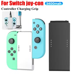 For Joypad Charging Grip TPYE-C Rectangle Shaped Charging Dock with Charging Indicator Charge Docking Station for Switch Joy-Con