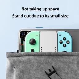 For Joypad Charging Grip TPYE-C Rectangle Shaped Charging Dock with Charging Indicator Charge Docking Station for Switch Joy-Con