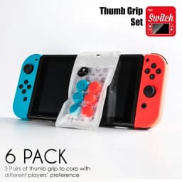 Skull & Co. JoyCon Thumb Grip Set FPS CQC Joystick Cap Thumbstick Cover for Nintendo Switch / Switch OLED Controller (6PCS/PACK)