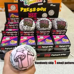 NeeDoh Fuzz Ball Series Desktop decompress Ornament Stress Relief Toy Suitable for Under Pressure Fun Soft StressBallGiftsadult