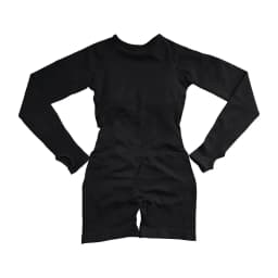 NCLAGEN Active Long Sleeve One Piece Women Seamless Yoga Fitness Workout Short Jumpsuit Backless Set Gym Sportswear Playsuit