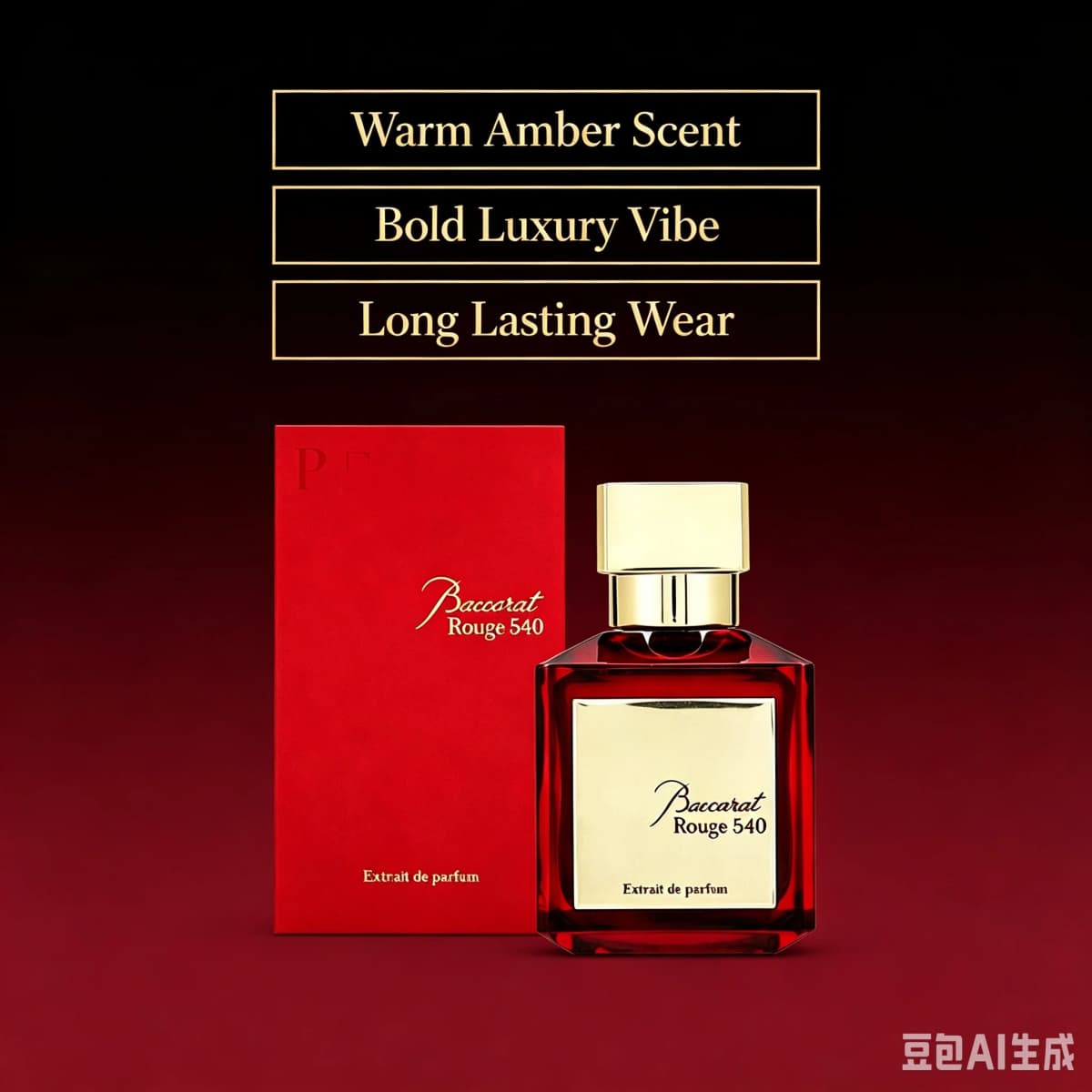 Baccarat Rouge 540 Extrait De Parfum Luxury Unisex Perfume, Rich Amber Saffron Cedarwood Woody Floral Fragrance, Long Lasting Intense Scent for Evening Party Wedding Date Holiday, Premium Quality Fragrance Gift for Men Women, New Listing Same High Quality