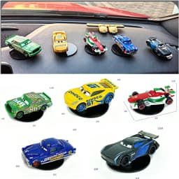 Pixar Cars 3- Lightning McQueen Rotatable Drift Ornament Dashboard Center Console Interior Decor Toy Surprise Gift For Drivers