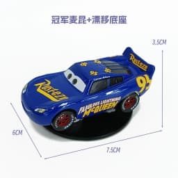 Pixar Cars 3- Lightning McQueen Rotatable Drift Ornament Dashboard Center Console Interior Decor Toy Surprise Gift For Drivers