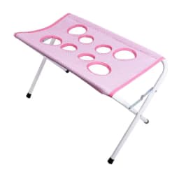 Pet Grooming Hammock Stand Foldable Cat Dog Bathing Rack Quick Dry Mesh Nail Trimming Holder for Small Medium Pets