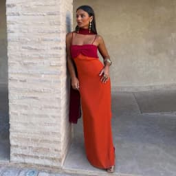 Women's Dress Irregular One-Shoulder Waist Cinching Layered Chiffon Solid Long Dresses Elegant Summer New Daily Wear Ladies Robe