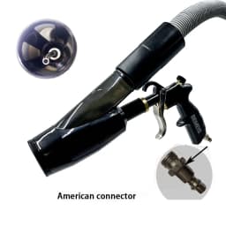Car Interior Detailing Air Blow Tornador Gun &vacunm Gun Quickly Blasts Dirt and Dust from Surface Works Tornado Cleaning Gun