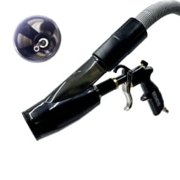 Car Interior Detailing Air Blow Tornador Gun &vacunm Gun Quickly Blasts Dirt and Dust from Surface Works Tornado Cleaning Gun