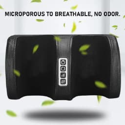 Electric Heating Foot Massager Heated Shiatsu Foot Calf Massager Deep Tissue Kneading with Hot Compress Relieve Muscle Fatigue