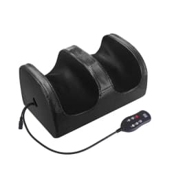 Electric Heating Foot Massager Heated Shiatsu Foot Calf Massager Deep Tissue Kneading with Hot Compress Relieve Muscle Fatigue