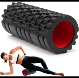 Foam Roller Yoga Column Fitness Yoga EVA Foam Roller Yoga Stick Deep Tissue Massage Roller, Suitable for Back/Waist/Leg Muscle