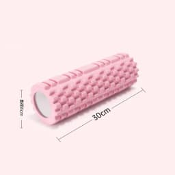 Foam Roller Yoga Column Fitness Yoga EVA Foam Roller Yoga Stick Deep Tissue Massage Roller, Suitable for Back/Waist/Leg Muscle
