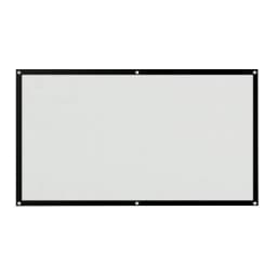 1 Pcs Curtain Anti-Light 60/72/84/100/120 Inches Projection Screens For Home Outdoor Office Projector Portable Projector Screen