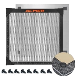 Acmer 400X400mm Universal Honeycomb Worktable For Air Assisted Cutting Dual Scale Laser Engraving Cutting Machine Accessories