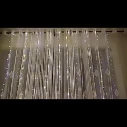 3/4/6m Curtain 100/600LEDString Lights Garland USB Festoon Remote Control Fairy Garland Lights Christmas Decoration Bedroom Home