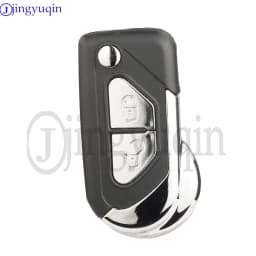 jingyuqin 433MHz FSK 2 Buttons Modified flip remote control car key For Citroen Ds DS3 2005-2014 CE0523 Fob VA2 Blade