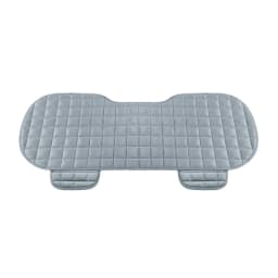 Car Seat Cover Front Rear Flocking Cloth Cushion Non Slide Winter Auto Protector Mat Pad Keep Warm Universal Fit Truck Suv Van