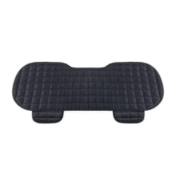 Car Seat Cover Front Rear Flocking Cloth Cushion Non Slide Winter Auto Protector Mat Pad Keep Warm Universal Fit Truck Suv Van