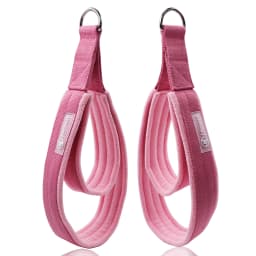 Pilates Double Loop Straps for Reformer Fitness D-Ring Straps ,Yoga Exercise Accessories for Home Gym Workout,1 Pair