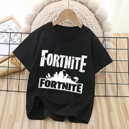 Fortnites Kids T-shirts Anime Printed Figures Fortress Night Tees Game Short Sleeves Summer Tops Boys Girl Children Clothes Gift
