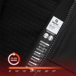 YKYWBIKE Men's Cycling Jacket Waterproof Windproof Road Bike Tops Winter 0°C Thermal Fleece Bicycle Jersey  Cycling Clothing
