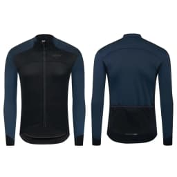 YKYWBIKE Men's Cycling Jacket Waterproof Windproof Road Bike Tops Winter 0°C Thermal Fleece Bicycle Jersey  Cycling Clothing