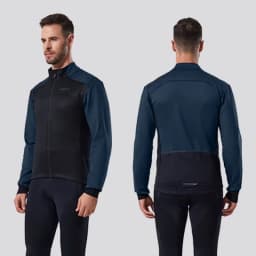 YKYWBIKE Men's Cycling Jacket Waterproof Windproof Road Bike Tops Winter 0°C Thermal Fleece Bicycle Jersey  Cycling Clothing