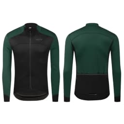 YKYWBIKE Men's Cycling Jacket Waterproof Windproof Road Bike Tops Winter 0°C Thermal Fleece Bicycle Jersey  Cycling Clothing