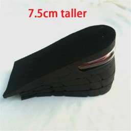 1pair Invisible Height Increased Insole Can Inserted Into The Sole Height Adjustable More Comfortable Supporting Insole Pads