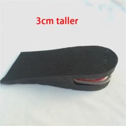1pair Invisible Height Increased Insole Can Inserted Into The Sole Height Adjustable More Comfortable Supporting Insole Pads