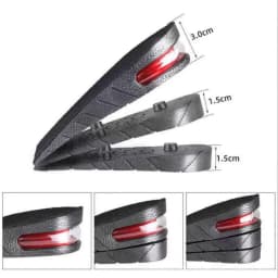 1pair Invisible Height Increased Insole Can Inserted Into The Sole Height Adjustable More Comfortable Supporting Insole Pads