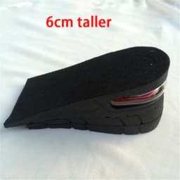 1pair Invisible Height Increased Insole Can Inserted Into The Sole Height Adjustable More Comfortable Supporting Insole Pads