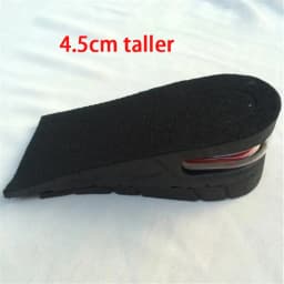 1pair Invisible Height Increased Insole Can Inserted Into The Sole Height Adjustable More Comfortable Supporting Insole Pads