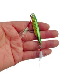 Fishing Glow Jigs 15g/6cm 7g/10g/20g/25g Jigbait Lure Shore Cast Decoys Metal Bait Artificial Lures 1 Piece Sale