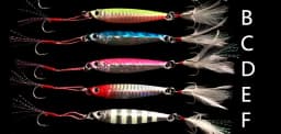 Fishing Glow Jigs 15g/6cm 7g/10g/20g/25g Jigbait Lure Shore Cast Decoys Metal Bait Artificial Lures 1 Piece Sale