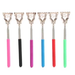Extendable Massage Claw Back Scratcher Stainless Steel Claw Back Scraper Extendable Telescopic Itch Stick Health Products Hackle