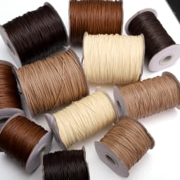 10m/lot Wax Cotton Cord Wax Thread Cord String Strap Necklace Rope Bead For Jewelry Making DIY Bracelet Necklace Accessories