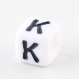 100-500pcs Square White and Black Mixed Letter Acrylic Beads Cube Loose Spacer Alphabet Beads For Jewelry Making Diy Accessories