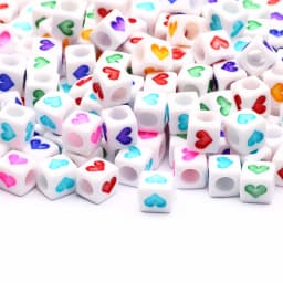 100-500pcs Square White and Black Mixed Letter Acrylic Beads Cube Loose Spacer Alphabet Beads For Jewelry Making Diy Accessories