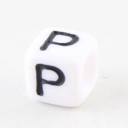 100-500pcs Square White and Black Mixed Letter Acrylic Beads Cube Loose Spacer Alphabet Beads For Jewelry Making Diy Accessories