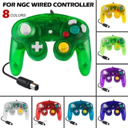 8 Colors Wired Gamepad For GameCube NGC Console Joypad Controller for NGC Classic Joystick Retro Game Console Gamepad Accessorie