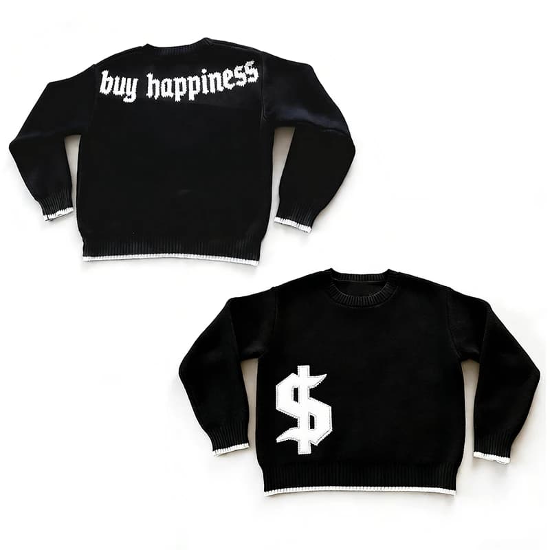 Men Stripe Punk Aesthetics Graphic Print Y2k Knitted sweater Rock Gothic Fashion Streetwear Pullover Hip Hop Oversized Knitt Top