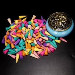 F Natural Incense Cones 50/100/200/500g Fragrant Tower Torn Spices Cones Indian Sandalwood Bulk Not Backflow Incenses