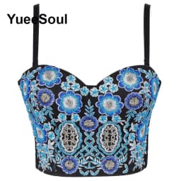 Black Crop Tops 2025 New Y2K Gothic Wedding Party Club High Street Casual Sexy Tank Top Pearl Sequins Corset Top Women Clothing