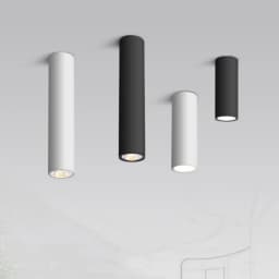 Long Barrel LED Down Light Spotlight Ceiling Light Dimmable COB 12W Surface Mounted Spotlights Living Room Bedroom Shop 85-265V