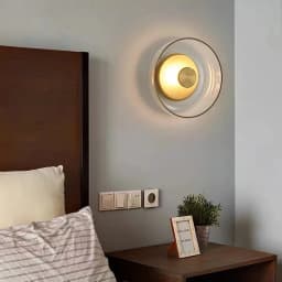 Nordic LED Glass Wall Sconces For Bedrooms Living Rooms Dining Rooms Fixtures Study Bedside Hotel Aisle Home Decorations Lustre
