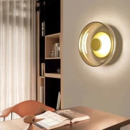 Nordic LED Glass Wall Sconces For Bedrooms Living Rooms Dining Rooms Fixtures Study Bedside Hotel Aisle Home Decorations Lustre