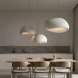 Nordic Wabi Sabi Pendant Lamps Dining Room Lighting Modern Living Room Bedroom LED Ceiling Chandelier Loft Lustre Hanging Lights